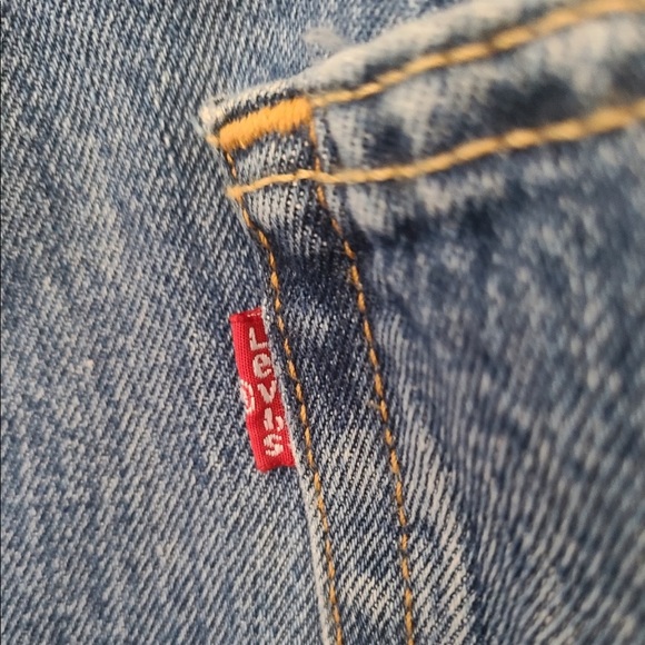 Levi’s Red Tab 501 Button up vintage Blue Jeans W 40 x L 32 - Picture 10 of 10